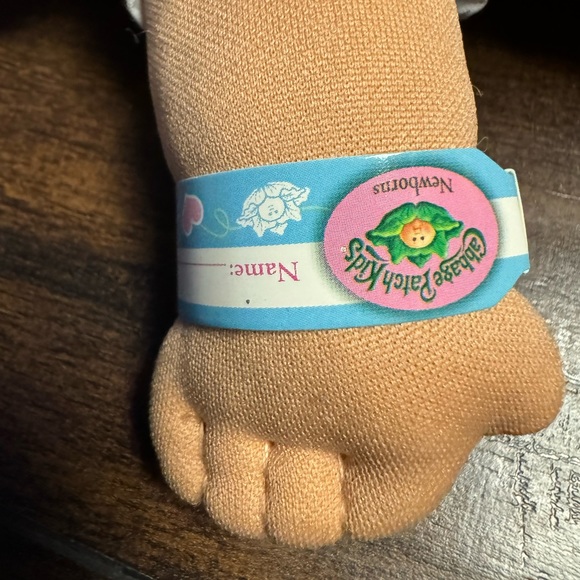 Cabbage Patch Babies 2004 Play Along Blue Eye Brown Hair Newborn Rare - Picture 4 of 12